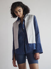 Load image into Gallery viewer, Buy The Frost City Collar Vest Dual Layered Shirt
