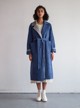 Load image into Gallery viewer, The Old Guitarist Wool Trench Style Long Coat
